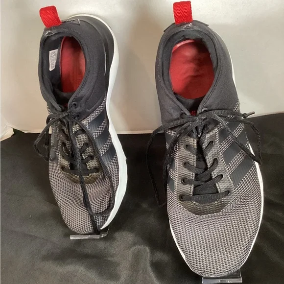 Adidas Cloudform  Men’s Running Shoes Black and Red Sneakers Size 9 - Picture 6 of 6